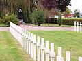 Cimetière militaire polonais Dieuze où reposent les grenadiers polonais (DGP) de la 1re division sous commandement du général Duch.