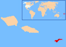 Diecéze Samoa-Pago Pago na mapě