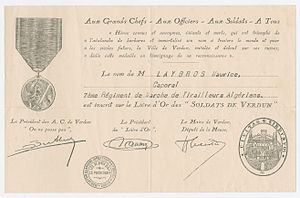 Diplome de la Medaille de Verdun.jpg