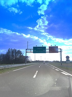 Direction of Zagreb
