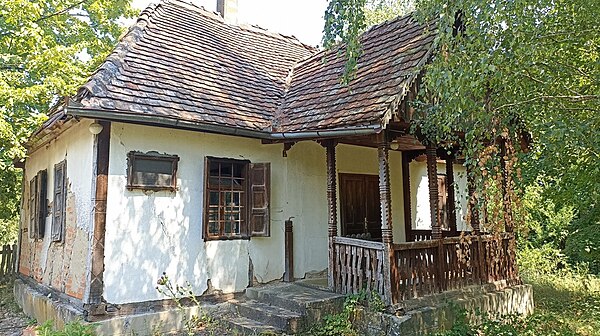 Lazar Jović's house in Donja Trnova near Ugljevik where the Oslobođenje was founded on August 30, 1943.