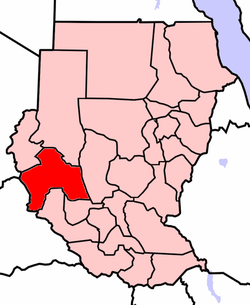 ایالت دارفور جنوبی سودان