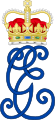 Kral VI. George ve Kraliçe Elizabeth'in monogramı