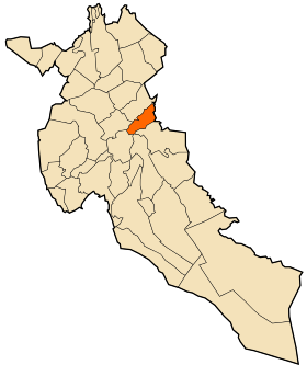 Localisation de Dar Chioukh