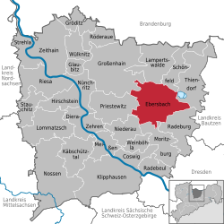 Ebersbach – Mappa