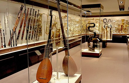 Historical collections of preserved instruments help researchers (St Cecilia's Hall, Edinburgh)