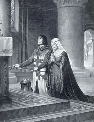 Edmund Blair Leighton - The Dedication.jpg