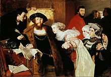 Christian II signing the Death Warrant of Torben Oxe (1875-76)