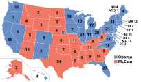 Results in 2008 ElectoralCollege2008.svg