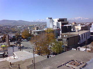 Aligudarz City in Lorestan, Iran