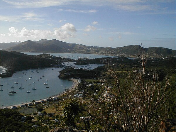 English Harbour and Falmouth Harbour, Antigua