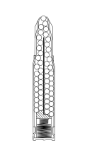 Diagram of the Spectre M4 casket magazine Evers M4 SMG mag.svg