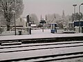 Evry Val-de-Seine sous 15 cm de neige, en Décembre 2010