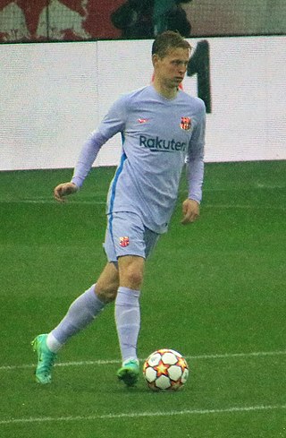 <span class="mw-page-title-main">Frenkie de Jong</span> Dutch footballer (born 1997)