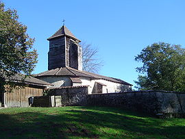 FR-40-St-Michel-Escalus--eglisa-St-Miquèu-de-Giure.JPG