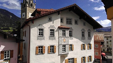 Fassade Altes Finanzamt (Kitzbühel)