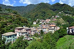 Skyline of Favale di Malvaro