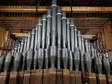 Whistles of the Johann Georg Stein organ