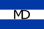 Flag of Muiden pre1963.svg