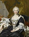 Formal painting of Queen Isabel in circa 1740 by Louis Michel van Loo.jpg