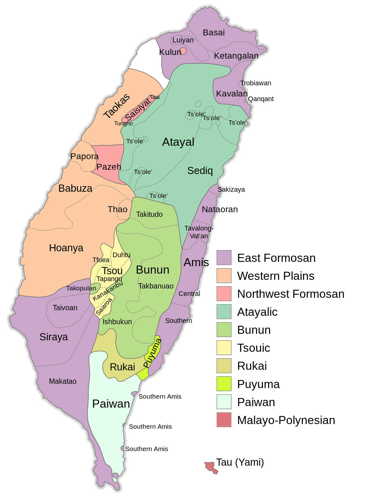 Formosan Languages Wikipedia