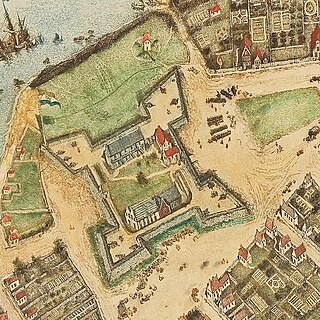 <span class="mw-page-title-main">Fort Amsterdam</span> Fort on the southern tip of Manhattan, New York during the colonial period (1625–1788)