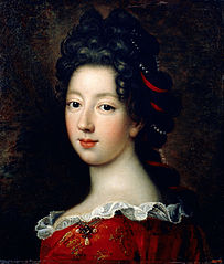 Portrait of Louise Françoise de Bourbon, mademoiselle de Nantes