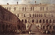 Francesco Guardi - Încoronarea dogului - WGA10851.jpg