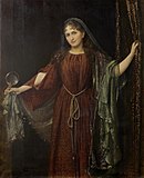 Катарина Шратт в роли госпожи Правды. 1895