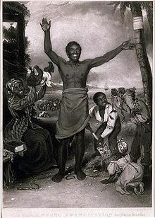 "To the friends of Negro Emancipation", celebrating the abolition of slavery in the British Empire. FriendsOfNegroEmancipation.jpg