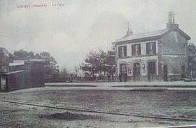 A Canisy station cikk szemléltető képe