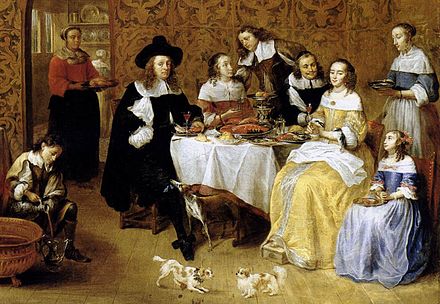 A family portrait, second half of the 17th century