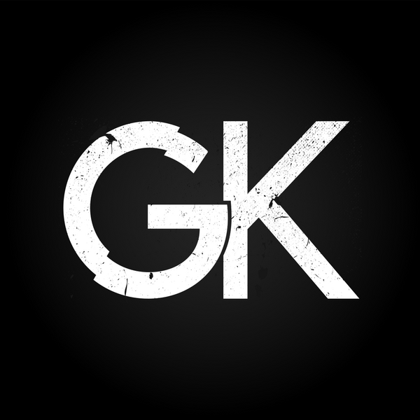 GK Logo Design Vector Graphic by xcoolee · Creative Fabrica