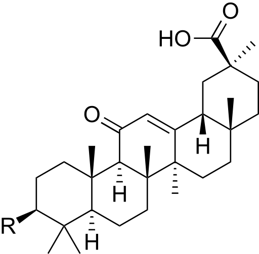 File:Glycyrrhetinic acid derivatives.svg