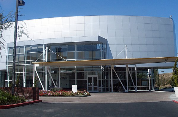 Former entrance to the lobby of Building 40