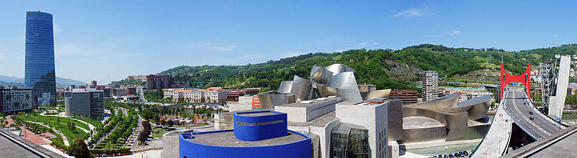 Skyline de Bilbao.