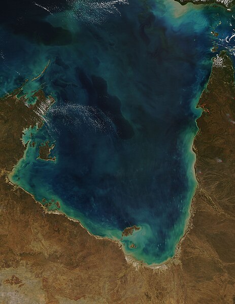 Gulf of Carpentaria from MODIS