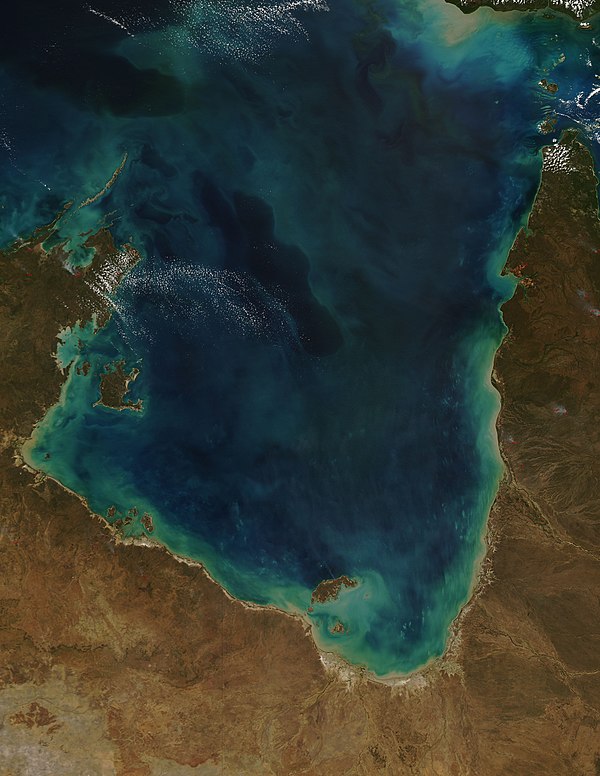 Gulf of Carpentaria from MODIS