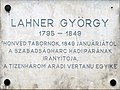 Lahner György, Erkel Gyula utca 41.
