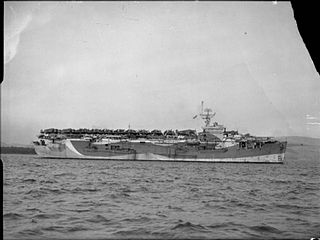 HMS <i>Ameer</i> (D01) American escort carrier transferred to the Royal Navy