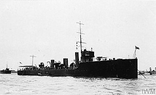 HMS <i>Comet</i> (1910) Destroyer of the Royal Navy