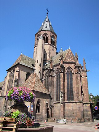 <span class="mw-page-title-main">St. George's Church, Haguenau</span> Church in Haguenau, France