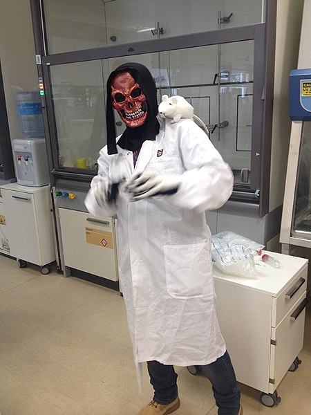 File:Halloween celebration at lab.jpg