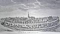 De hoofdstad Hasselt in 1740