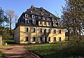 Zwerchhaus und verschiedene Gaubenformen am Schloss Burkersdorf