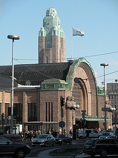 <span class="mw-page-title-main">Helsinki Central Station</span> Major railway stop in Finland