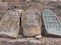 Hero Stone on bank of Thonnur Lake