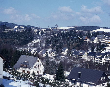 Herrloh mit Sprungschanze