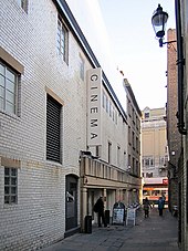 Tyneside Cinema, designed and built by Dixon Scott, great uncle of Ridley and Tony Scott. High Friar Lane at the Tyneside Cinema (geograph 2810241).jpg
