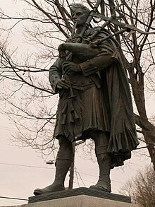 Highland Soldier by renowned sculptor J. Massey Rhind, New Glasgow, Nova Scotia HighlandSoldierByJMasseyRhindNewGlasgowNovaScotia.jpg